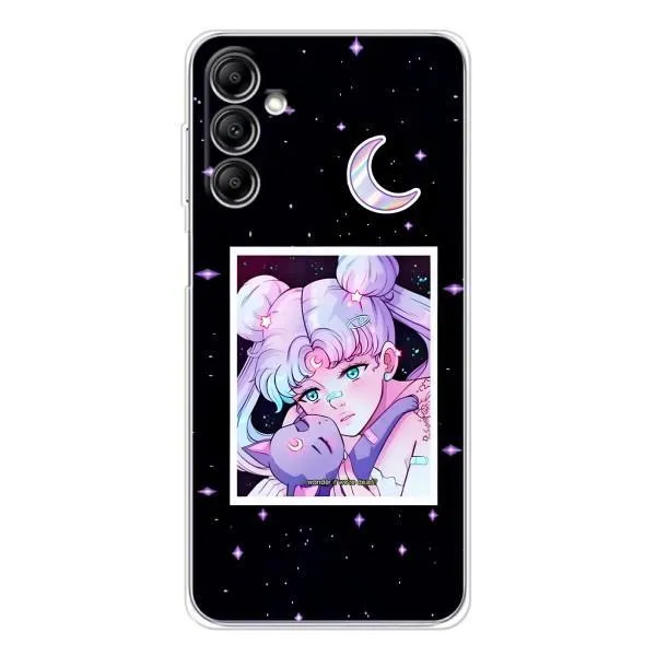 Чехол с принтом «Сейлор Мун» для Samsung Galaxy M36