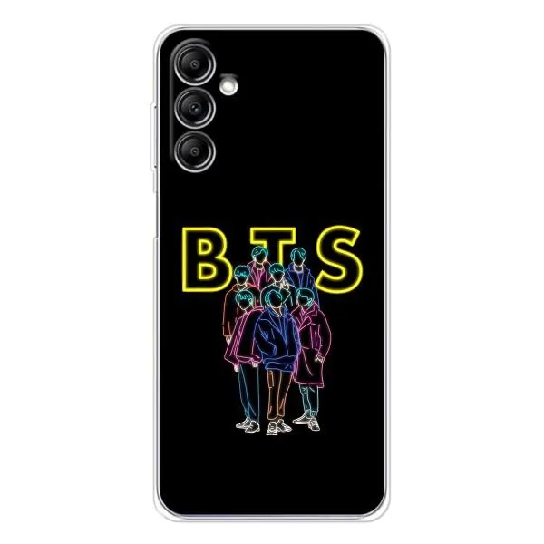 Чехол с принтом «BTS стайл» для Samsung Galaxy M36