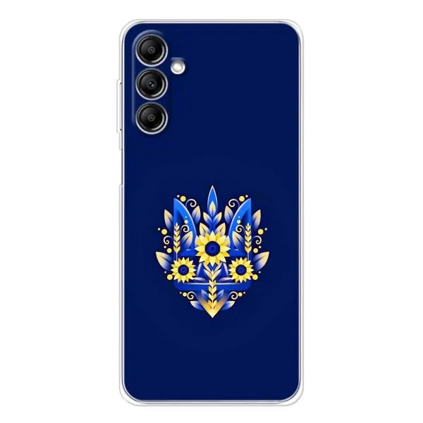 Чехол с принтом «Цветочный Герб» для Samsung Galaxy M36