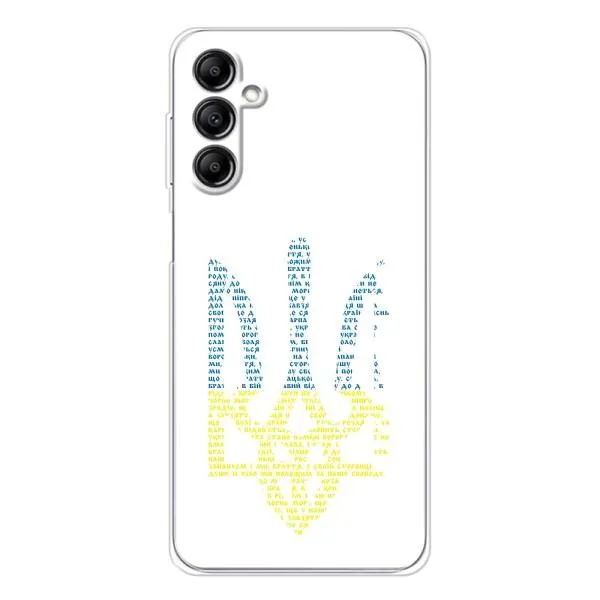 Чехол с принтом «Герб из букв» для Samsung Galaxy M36