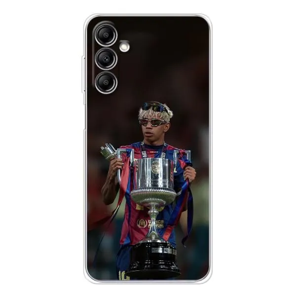 Чехол с принтом «Ямаль с кубком» для Samsung Galaxy M36 Чехол с принтом «Ямаль с кубком» для Samsung Galaxy M36