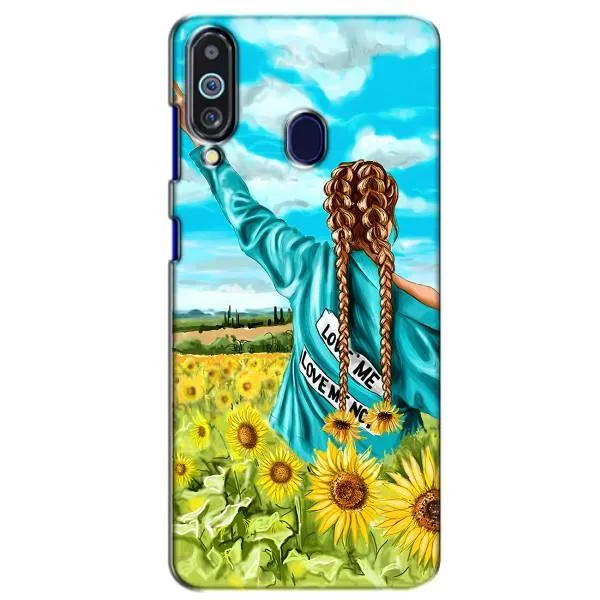 Чохол з принтом «Україночка» для Samsung Galaxy M40 Чохол з принтом «Україночка» для Samsung Galaxy M40