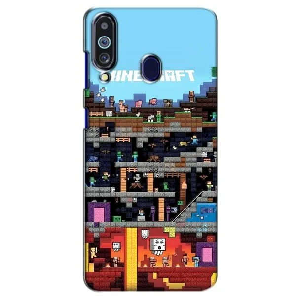 Чохол з принтом «фон Minecraft» для Samsung Galaxy M40