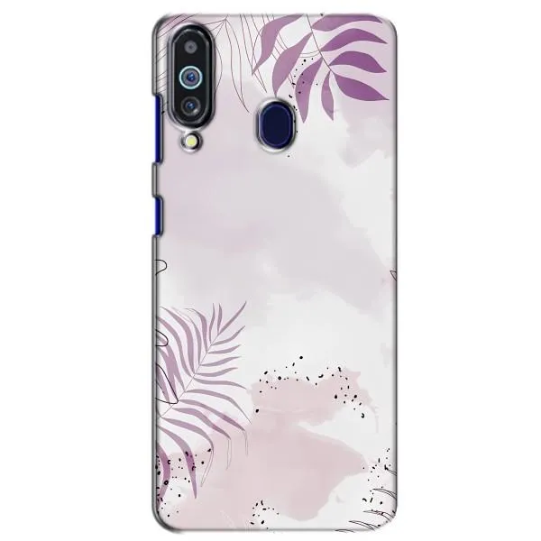 Чохол з принтом «Фіолетове листя» для Samsung Galaxy M40