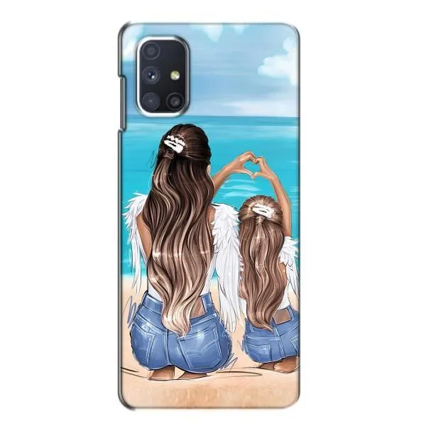 Чехол с принтом «Мама с доченькой» для Samsung Galaxy M51