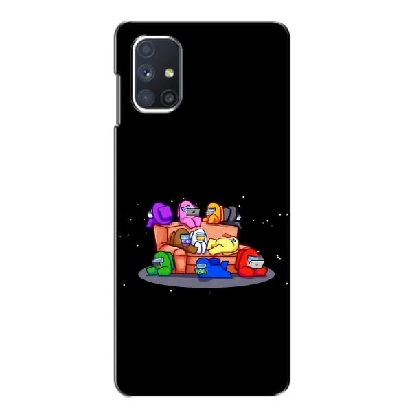 Чехол с принтом «Амонг-ас» для Samsung Galaxy M51