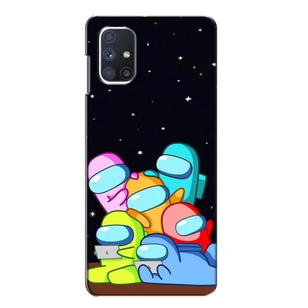 Чехол с принтом «Скины в космосе» для Samsung Galaxy M51