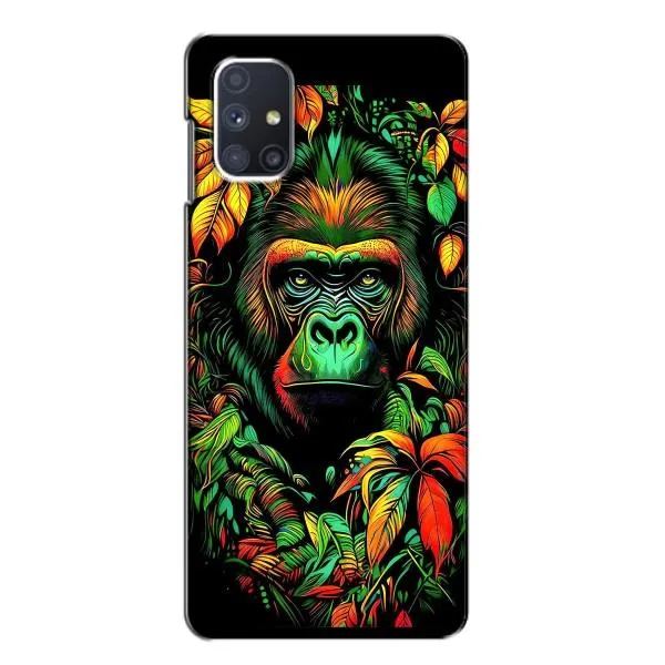 Чехол с принтом «Обезьяна в тропиках» для Samsung Galaxy M51