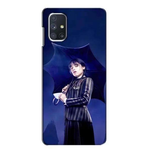 Чохол з принтом «Венсдей» для Samsung Galaxy M51