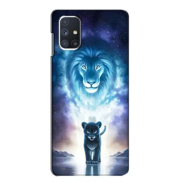 Чехол с принтом «Маленький лев» для Samsung Galaxy M51 Чехол с принтом «Маленький лев» для Samsung Galaxy M51