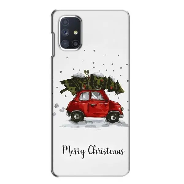 Чехол с принтом «Машина с елкой» для Samsung Galaxy M51