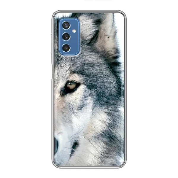 Чехол с принтом «Волк» для Samsung Galaxy M52 5G (M526)
