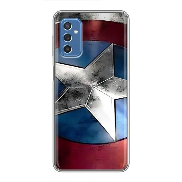 Чехол с принтом «Щит Капитана Америки» для Samsung Galaxy M52 5G (M526)