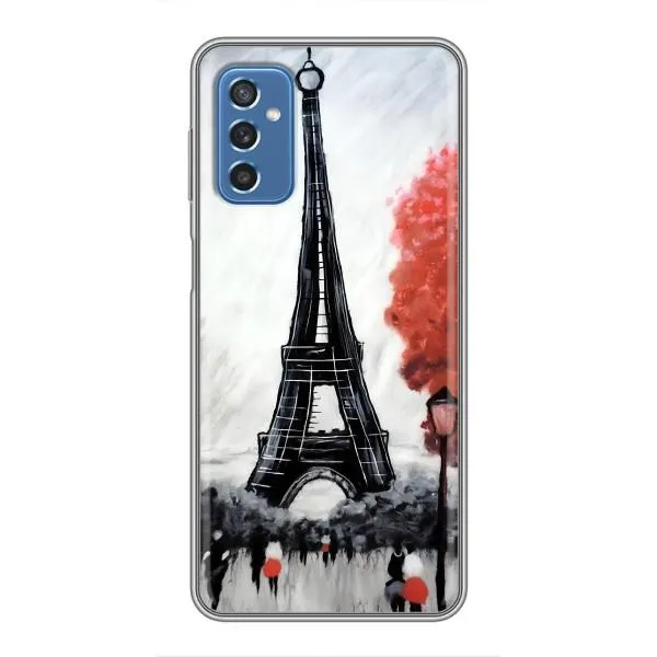Чехол с принтом «Башня в Париже» для Samsung Galaxy M52 5G (M526)