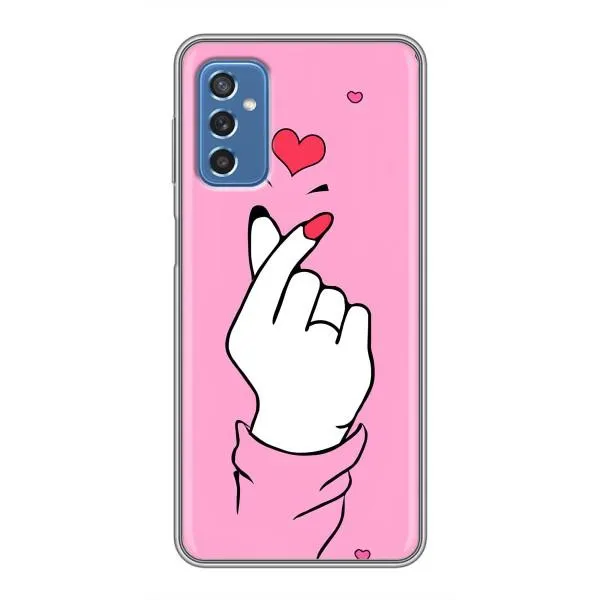 Чехол с принтом «Знак Love» для Samsung Galaxy M52 5G (M526)