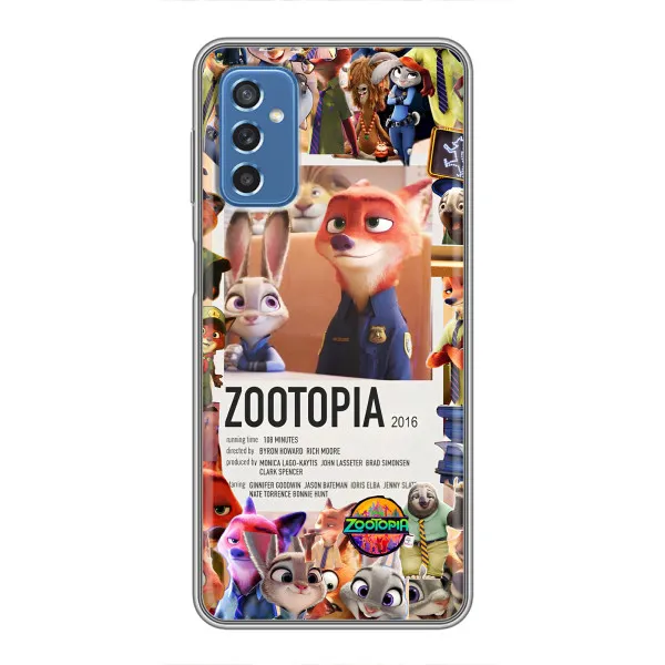 Чохол з принтом «Постер Зоотрополіс» для Samsung Galaxy M52 5G (M526)