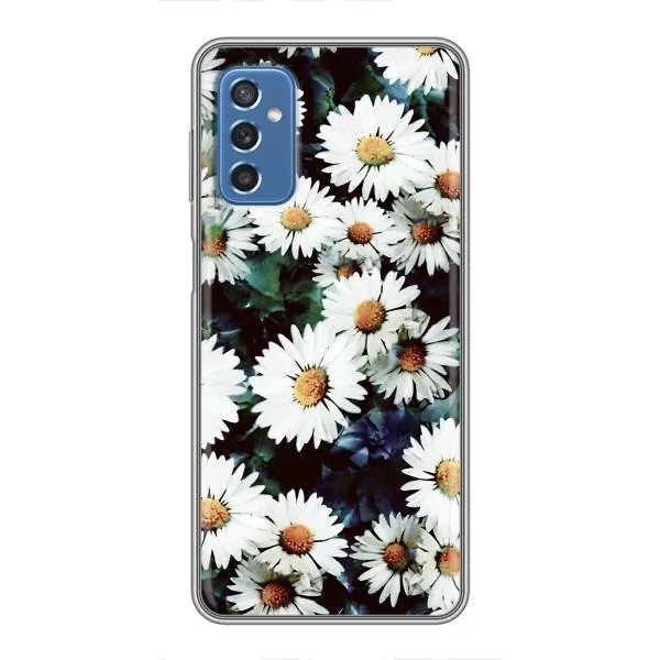Чохол з принтом «Ромашки» для Samsung Galaxy M52