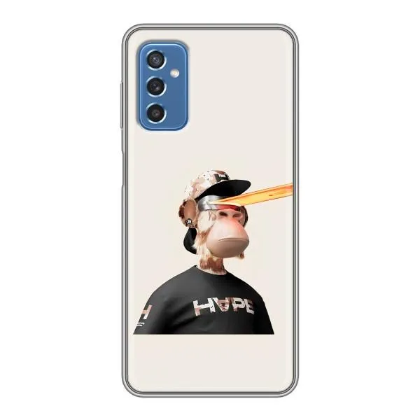 Чехол с принтом «обезьяна NFT в очках» для Samsung Galaxy M52