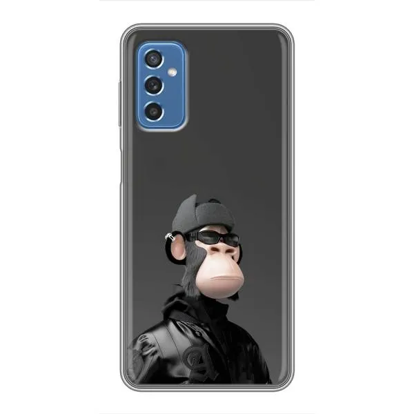 Чехол с принтом «стильная обезьяна NFT» для Samsung Galaxy M52