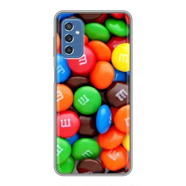 Чехол с принтом «MM's» для Samsung Galaxy M52 Чехол с принтом «MM's» для Samsung Galaxy M52