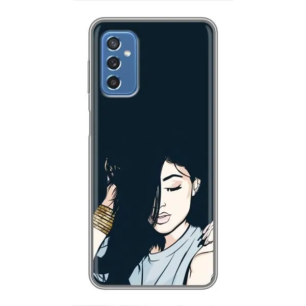 Чехол с принтом «Красивая девочка» для Samsung Galaxy M52 Чехол с принтом «Красивая девочка» для Samsung Galaxy M52