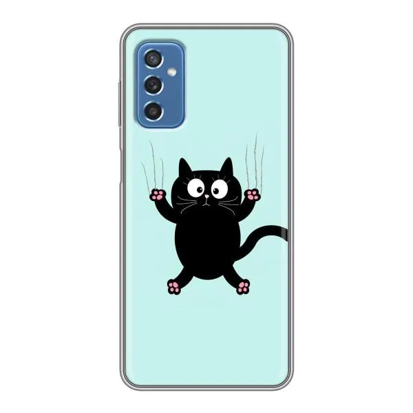 Чехол с принтом «Падающий кот» для Samsung Galaxy M52
