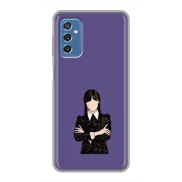 Чехол с принтом «Уэнздей в черном» для Samsung Galaxy M52