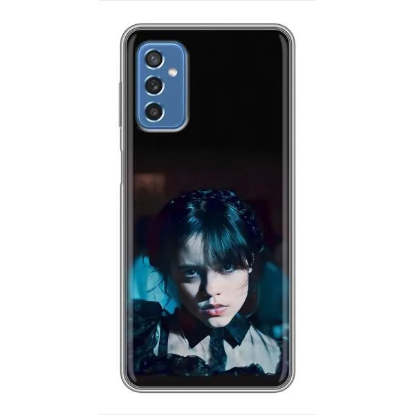 Чехол с принтом «взгляд Уэнздей» для Samsung Galaxy M52