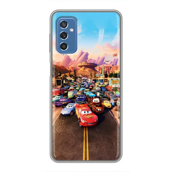 Чехол с принтом «Тачки на трассе» для Samsung Galaxy M52