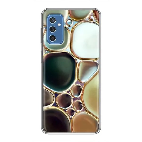 Чохол з принтом «Радужний Мрамор» для Samsung Galaxy M52