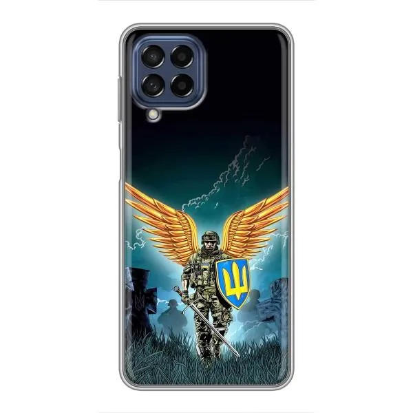 Чехол с принтом «Солдат ЗСУ» для Samsung Galaxy M53 (5G) (M536B)