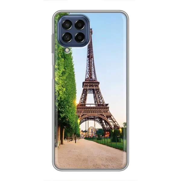 Чехол с принтом «Дорога в Париж» для Samsung Galaxy M53 (5G) (M536B)