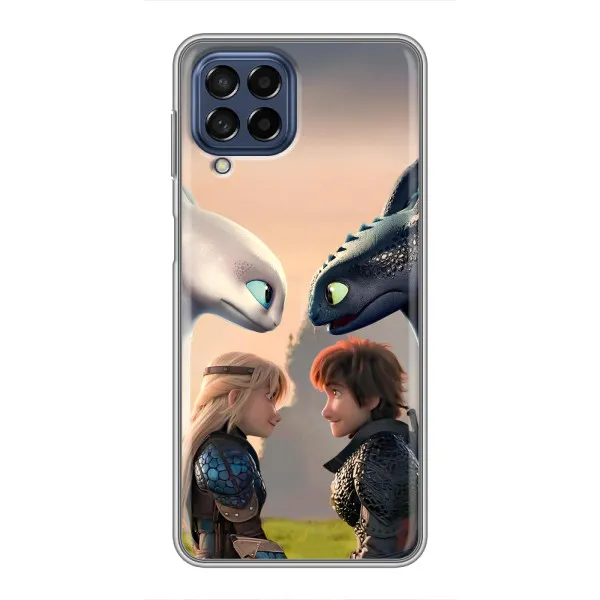 Чехол с принтом «Иккинг и Астрид» для Samsung Galaxy M53 (5G) (M536B)