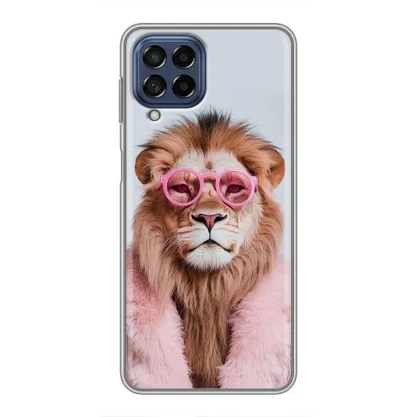 Чехол с принтом «Лев в очках» для Samsung Galaxy M53 (5G) (M536B) Чехол с принтом «Лев в очках» для Samsung Galaxy M53 (5G) (M536B)
