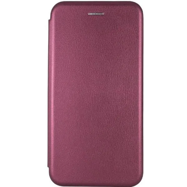 Кожаный чехол-книжка Classy для Samsung Galaxy M54 5G — Бордовый — фото 1 Кожаный чехол-книжка Classy для Samsung Galaxy M54 5G — Бордовый — фото 1