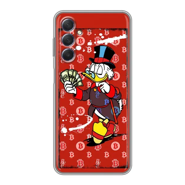 Чехол с принтом «Scrooge MagDag» для Samsung Galaxy M54 (5G)