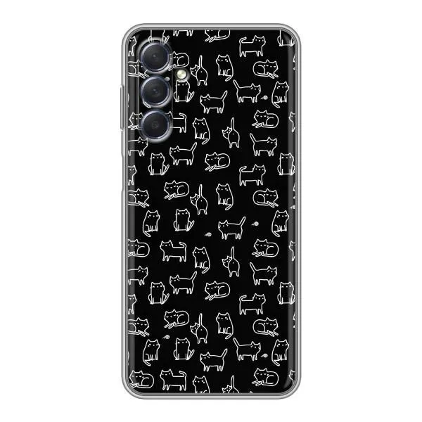 Чехол с принтом «Меленькие котики» для Samsung Galaxy M54 (5G)