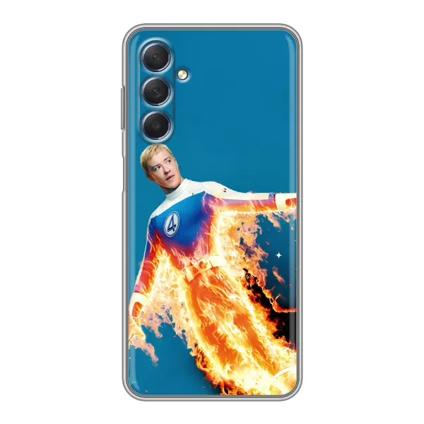 Чехол с принтом «Человек-факел в огне» для Samsung Galaxy M54 (5G) Чехол с принтом «Человек-факел в огне» для Samsung Galaxy M54 (5G)