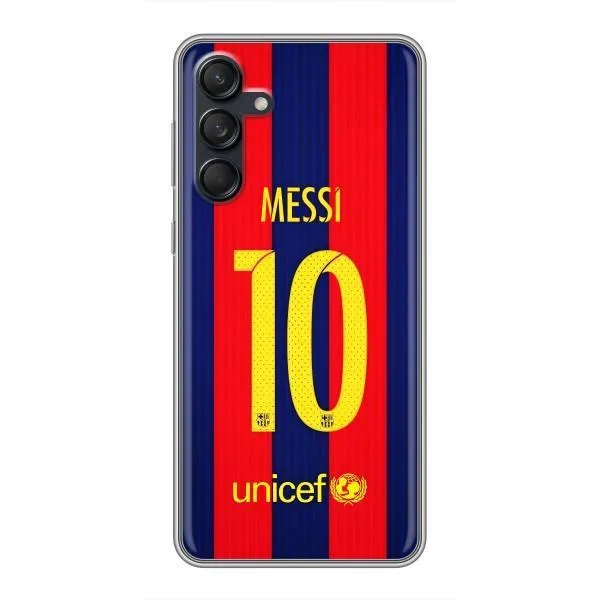 Чехол с принтом «Messi Barca 10» для Samsung Galaxy M55 5G