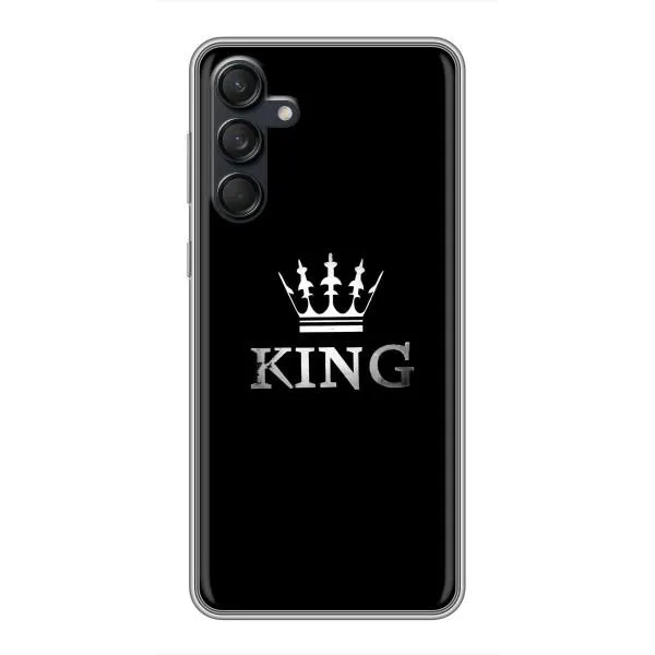 Чехол с принтом «KING» для Samsung Galaxy M55 5G Чехол с принтом «KING» для Samsung Galaxy M55 5G