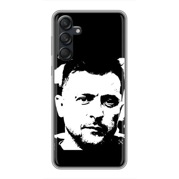 Чехол с принтом «Зеленский АРТ» для Samsung Galaxy M55 5G