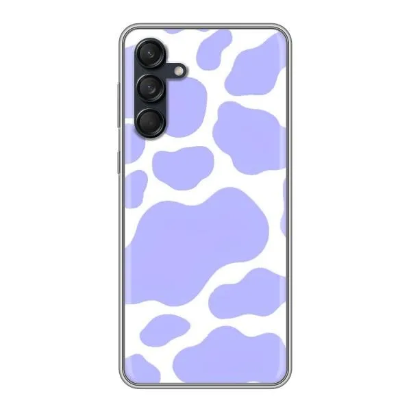 Чехол с принтом «Фиолетова Буренка» для Samsung Galaxy M55 5G