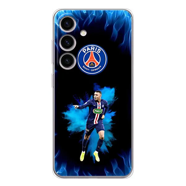 Чохол з принтом «Мбаппе у вогні» для Samsung Galaxy M56