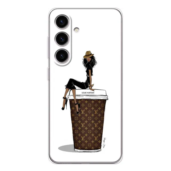 Чехол с принтом «кофе LOUIS VUITTON» для Samsung Galaxy M56