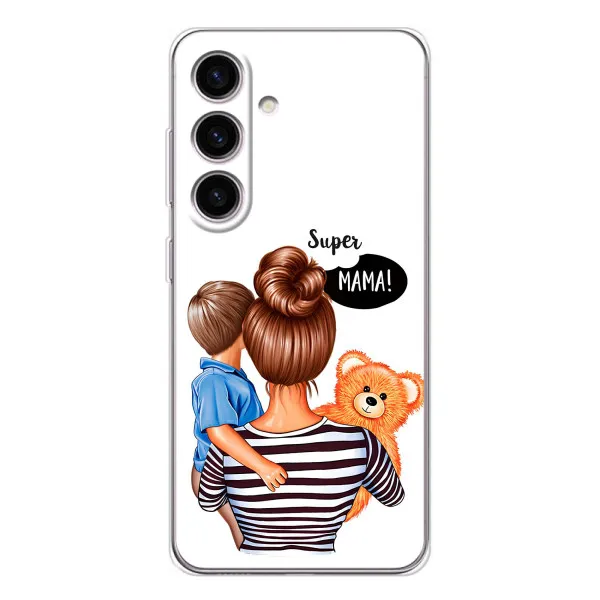 Чохол з принтом «Мама з синочком» для Samsung Galaxy M56
