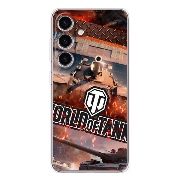 Чехол с принтом «World of Tanks» для Samsung Galaxy M56