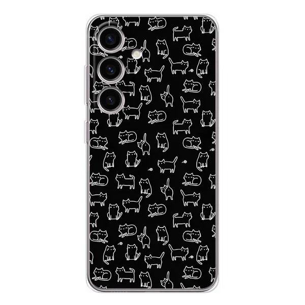 Чохол з принтом «Маленькі котики» для Samsung Galaxy M56