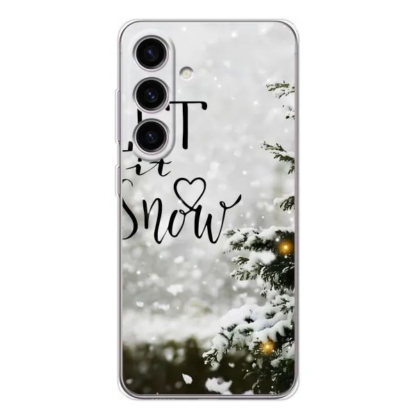 Чехол с принтом «Let it snow» для Samsung Galaxy M56