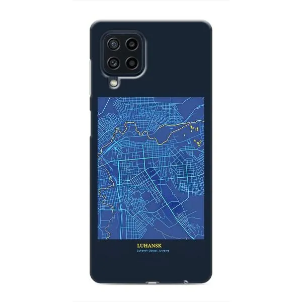 Чехол с принтом «Гуганск» для Samsung Galaxy M62
