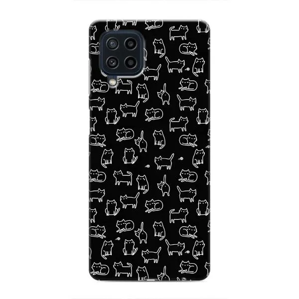 Чехол с принтом «Меленькие котики» для Samsung Galaxy M62